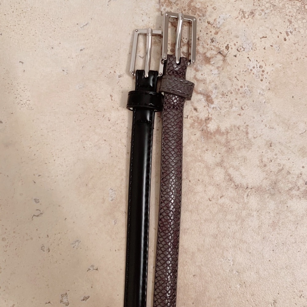 Mossimo Skinny Belts